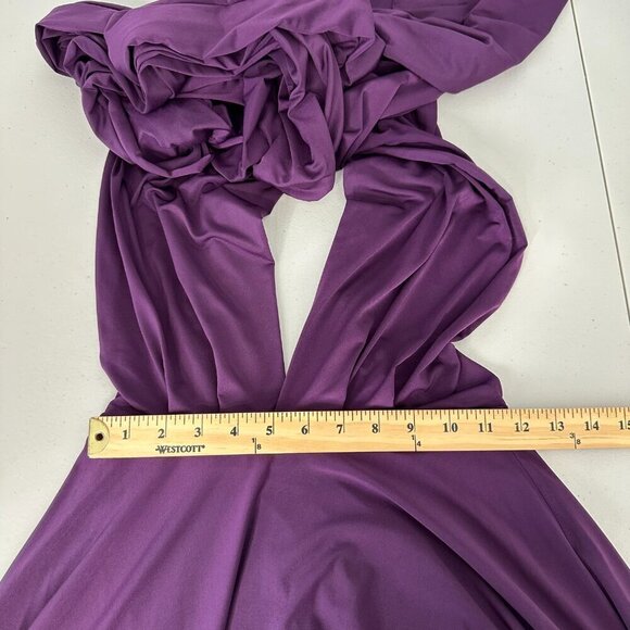 Two Birds Mini Convertible Dress Purple - Picture 5 of 6